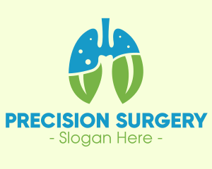 Surgery - Fresh Breath Lungs logo design