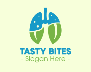 Fresh Breath Lungs logo design