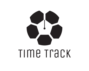 Schedule - Soccer Ball Watch Clock logo design