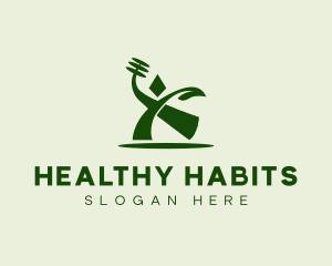 Nutrition - Abstract Healthy Lifestyle logo design