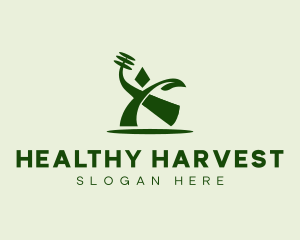 Nutrition - Abstract Healthy Lifestyle logo design