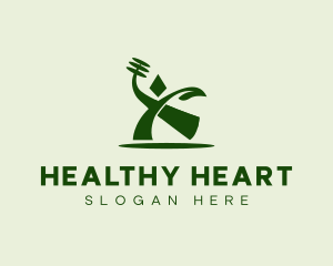 Abstract Healthy Lifestyle  logo design