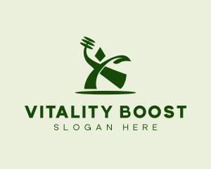 Healthy - Abstract Healthy Lifestyle logo design