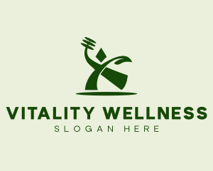 Abstract Healthy Lifestyle  logo design