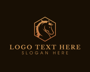 Elegant - Horse Stallion Mare logo design