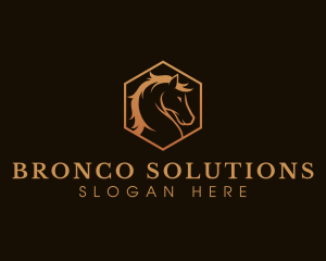 Horse Stallion Mare logo design