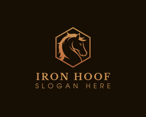 Horse Stallion Mare logo design