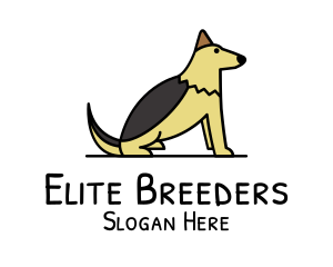 Dog Pet Canine logo design