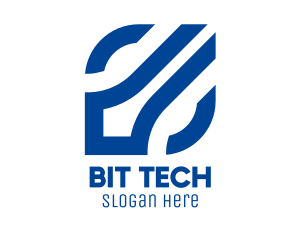 Blue Tech Software logo design