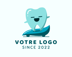 Pediatrician - Dental Tooth Toothpaste logo design