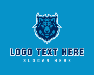 Mascot - Esport Wolf Gamer logo design