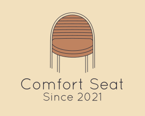 Chair Home Furniture  logo design