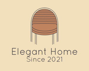 Chair Home Furniture  logo design