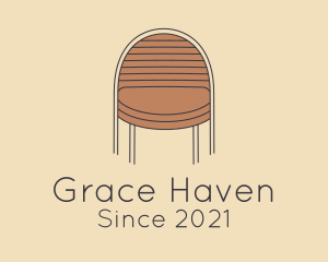 Home Imporvement - Chair Home Furniture logo design