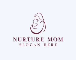 Postnatal - Mother Postpartum Maternity logo design
