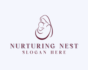 Maternal - Mother Postpartum Maternity logo design