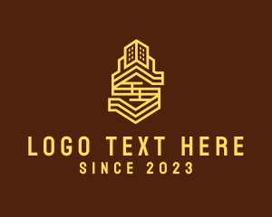 Mortgage - Yellow Residence Tower logo design