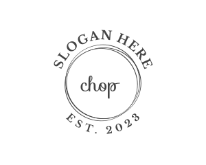 Cafe - Fashion Apparel Store logo design