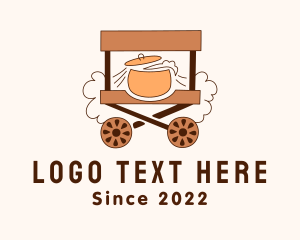 Delivery Service - Hot Pot Food Market logo design