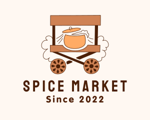 Hot Pot Food Market logo design