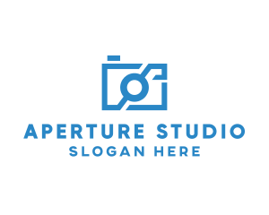 Aperture - Camera Media Capture logo design