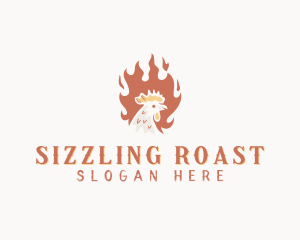 Roast - Roast Chicken Barbecue logo design