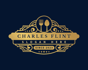 Spoon Fork Restaurant logo design