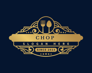 Spoon Fork Restaurant logo design