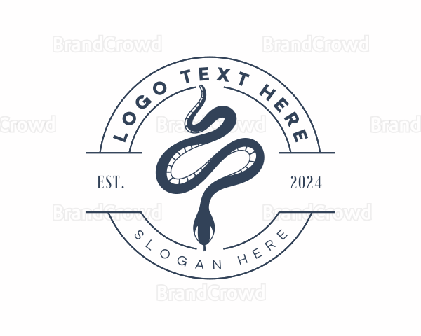 Reptile Viper Snake Logo
