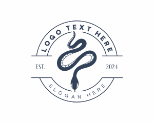 Reptile - Reptile Viper Snake logo design