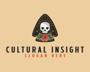 Mexican Skull Festival logo design