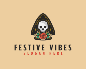 Festival - Mexican Skull Festival logo design