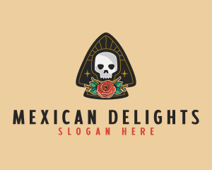 Mexican Skull Festival logo design