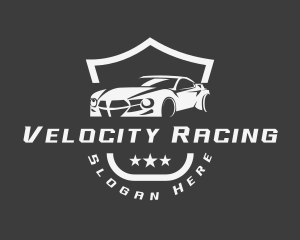 Car Racing Motorsport logo design