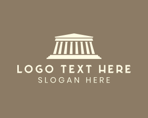 Sightseeing - Greek Parthenon Tour logo design