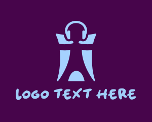 Retail - Music Man Headphones logo design