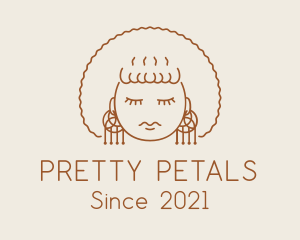 Pretty Jewelry Woman logo design