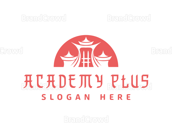 Asian Ancient Architecture Logo