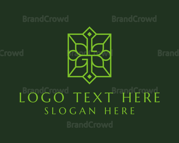 Luxury Leaves Nature Logo