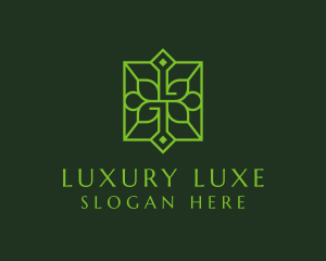 Luxury Leaves Nature logo design