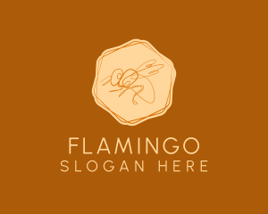 Flying - Flying Honeybee Farm logo design