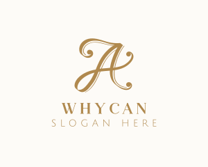 Hotel - Elegant Boutique Letter A logo design