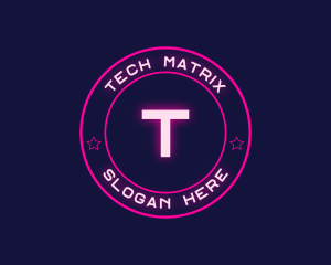 Neon Star Technology logo design