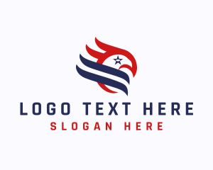 Usa - Eagle Military Veteran logo design