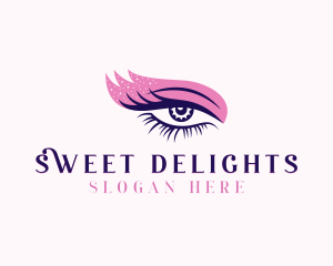 Beauty Eyelash Cosmetics logo design