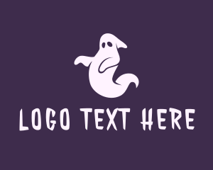 Ghost - Spooky Ghost Soul logo design