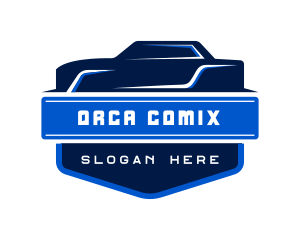 Drag Racing - Car Motorsport Emblem logo design