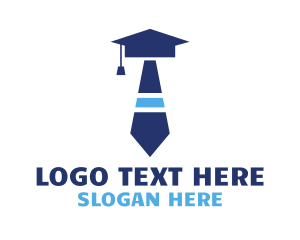 Professor - Business Tie Graduate logo design