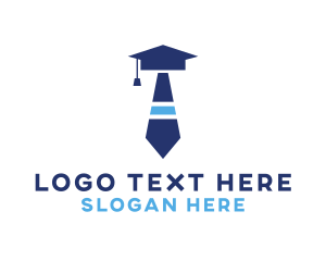Modern - Business Tie Graduate logo design