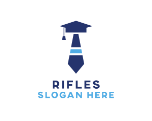 Business Tie Graduate  Logo